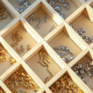 Schmucksets Schmuck basteln mit Edelstahlanhängern und -perlen