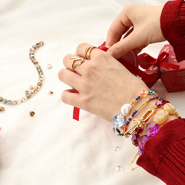 Schmucksets Schmuck mit Facettperlen designen