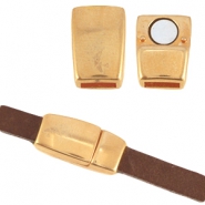 DQ Metall Magnetverschluss &Oslash;5.1x2.2mm Rosegold (nickelfrei)