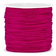 Macram&eacute; band 0.8mm Violet red