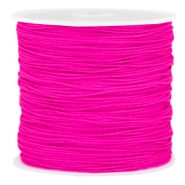 Macramé band 0.8mm Neon super pink