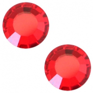 Swarovski Elements SS30 flat back (6.4mm) Light siam red