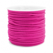 Gefärbtes Elastikband 2.5mm Fuchsia