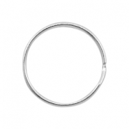 Schl&uuml;ssel Anh&auml;nger Ring 24mm Antik silber