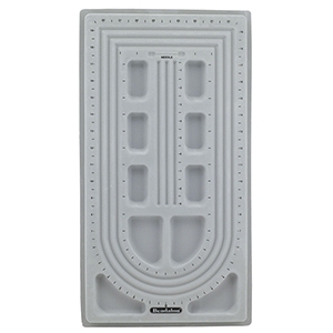 Beadalon Schmuck Reihbrett Grey