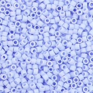 Miyuki Perlen delica's 11/0 Opaque matte agate blue DB-1587