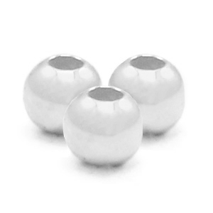 925 Silber Zubeh&ouml;r Quetsch Perlen 2mm Silber