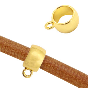 Basic quality Metall Ring mit &Ouml;se &Oslash;5.6mm Gold (nickelefrei)