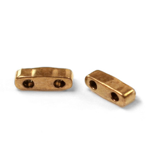 Miyuki Perlen quarter tila 5x1.2mm Metallic dark bronze QTL-457