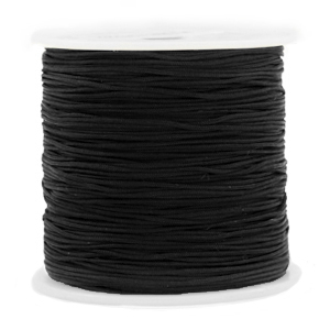 Macram&eacute; Band 0.8mm Black