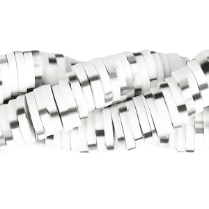 Katsuki Perlen 4mm Bright white-black