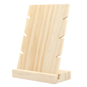 Schmuckdisplay Holz f&uuml;r Armb&auml;nder Natural (nat&uuml;rliche Farbe Holz)