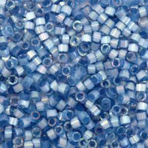 Miyuki Perlen delica's 11/0 Silk satin dyed dusk blue DB-1811
