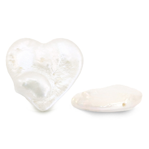 S&uuml;sswasserperlen Pearl white