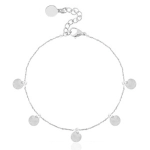 Armb&auml;nder aus Stainless Steel - Rostfreiem Stahl Munze Silber