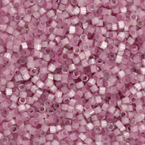 Miyuki Perlen delica's 11/0 Silk satin dyed orchid silk rose DB-1806