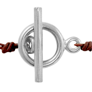 Stainless Steel - Rostfrei Stahl Schmuckzubeh&ouml;r Kapitelverschluss Silber