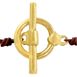 Stainless Steel - Rostfrei Stahl Schmuckzubeh&ouml;r Kapitelverschluss Gold