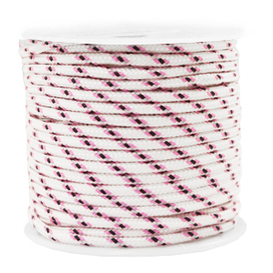 Segeltau 2mm White-pink