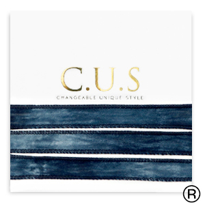 C.U.S&reg; Schmuckband Dip dye midnight blue