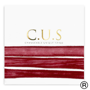 C.U.S&reg; Schmuckband Ruby pink