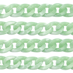 Acrylkette 19mm Green