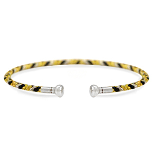 C.U.S&reg; Schmuck Armreif Yellow-black-silver