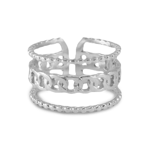 Ringe aus Stainless Steel - Rostfreiem Stahl Silber