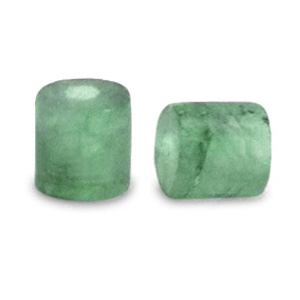 Natursteinperlen Aventurinquarz Disc 4x4mm Jade green