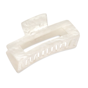 Haarschmuck hair clamp Pearl shine off white