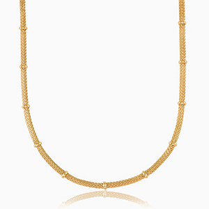 Ketten aus Stainless Steel - Rostfreiem Stahl Gold