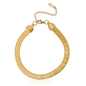 Armb&auml;nder aus Stainless Steel - Rostfreiem Stahl Gold