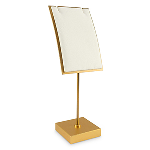 Schmuckdisplay f&uuml;r Ketten und Ohrringe Copper-beige