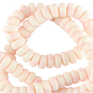 Polymer Perlen Rondell 7mm Gentle pink
