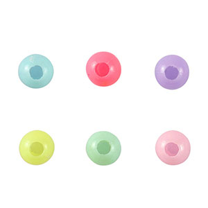 Acryl-Look-Perlen Multicolour pastel