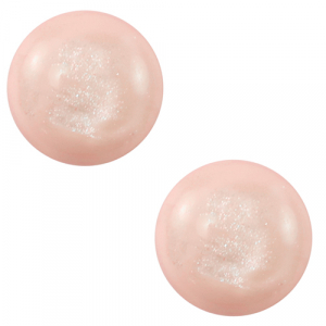 7 mm classic Cabochon Polaris Elements Jais Light pink