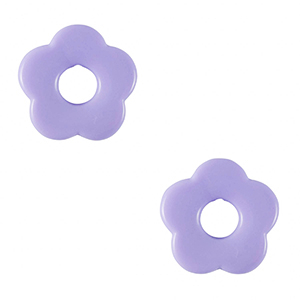 Acryl Anh&auml;nger Blume Sheer lilac
