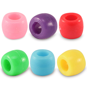 Acryl Perlen Rondell 8mm Multicolour