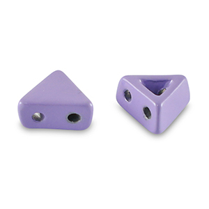 Tile beads Dreieck Paisley purple