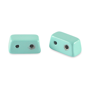 Tile beads Rechteck Ocean blue