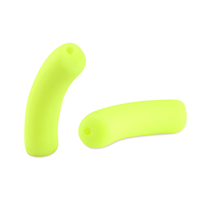 Tube Acrylperlen matt Neon yellow