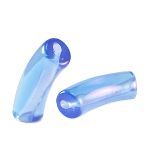 Tube Acrylperlen Carolina blue-AB coating