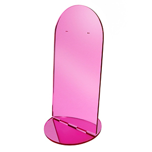 Plexx Schmuckdisplay Ohrringe Magenta pink