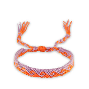 Armb&auml;nder Lilac-orange