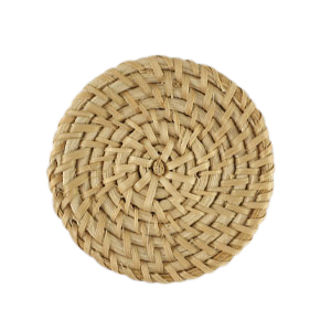 Rattan Anh&auml;nger 50mm Natural beige