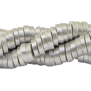 Katsuki Perlen 6mm Silver-pearl shine coating