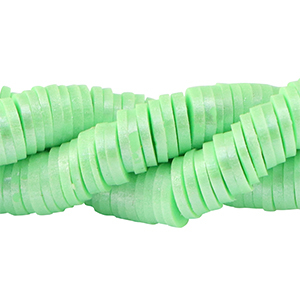 Katsuki Perlen 6mm Green ash-pearl shine coating