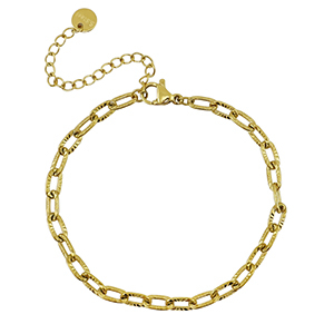 Armb&auml;nder aus Stainless Steel - Rostfreiem Stahl Gold