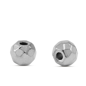 Stainless Steel - Rostfrei Stahl Perlen 6mm Silver