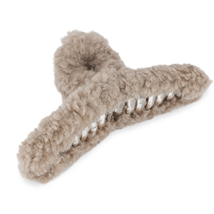 Haarschmuck hair clamp Teddy Taupe